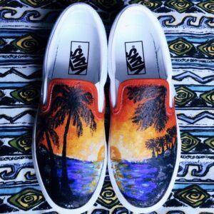 Sunset Paradise Vans